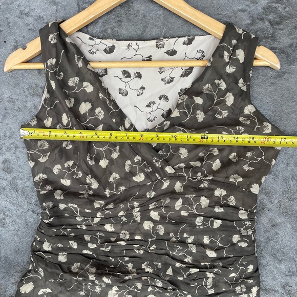 Nougat London 100% Silk Floral Dress Size 2 printed - Picture 4 of 8